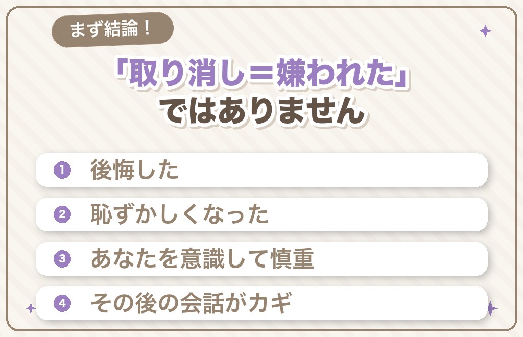 LINEの送信取り消しをする男性心理とは?結論からお伝えします