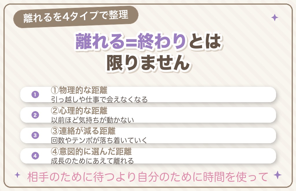 ツインレイ統合後に離れる・距離を感じる理由