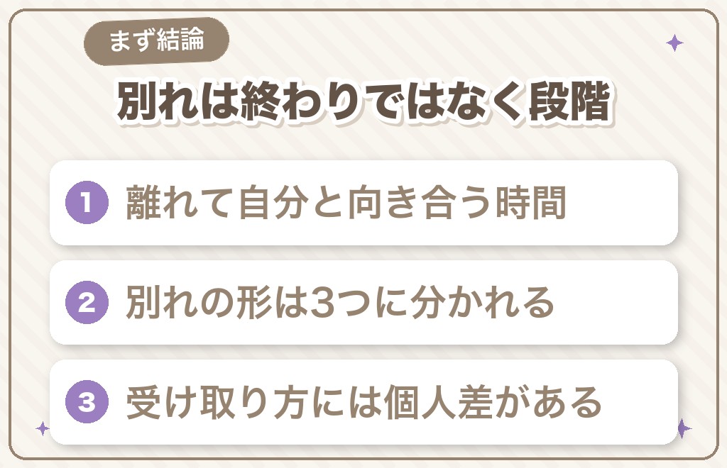 ツインレイと別れるとはどういうこと?意味を先に結論から
